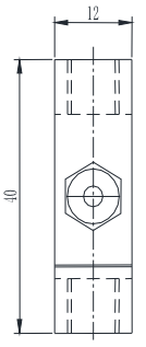 S型拉壓力傳感器CAZF-LS40尺寸圖2